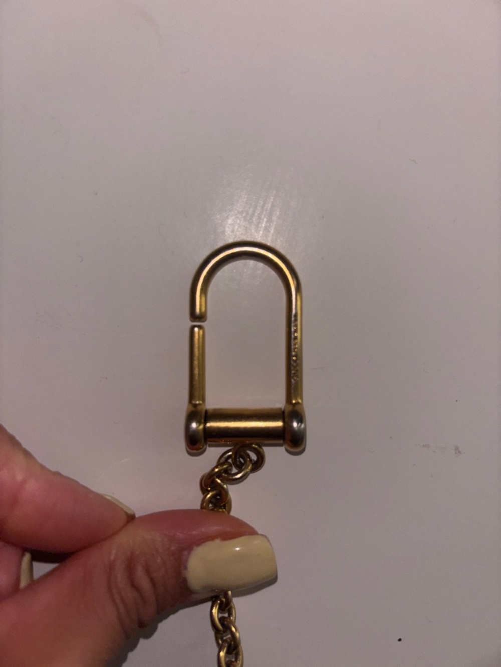Gucci Beige Brown GG Supreme Key & Card Holder with Gold Hardware - Picture 3 of 8